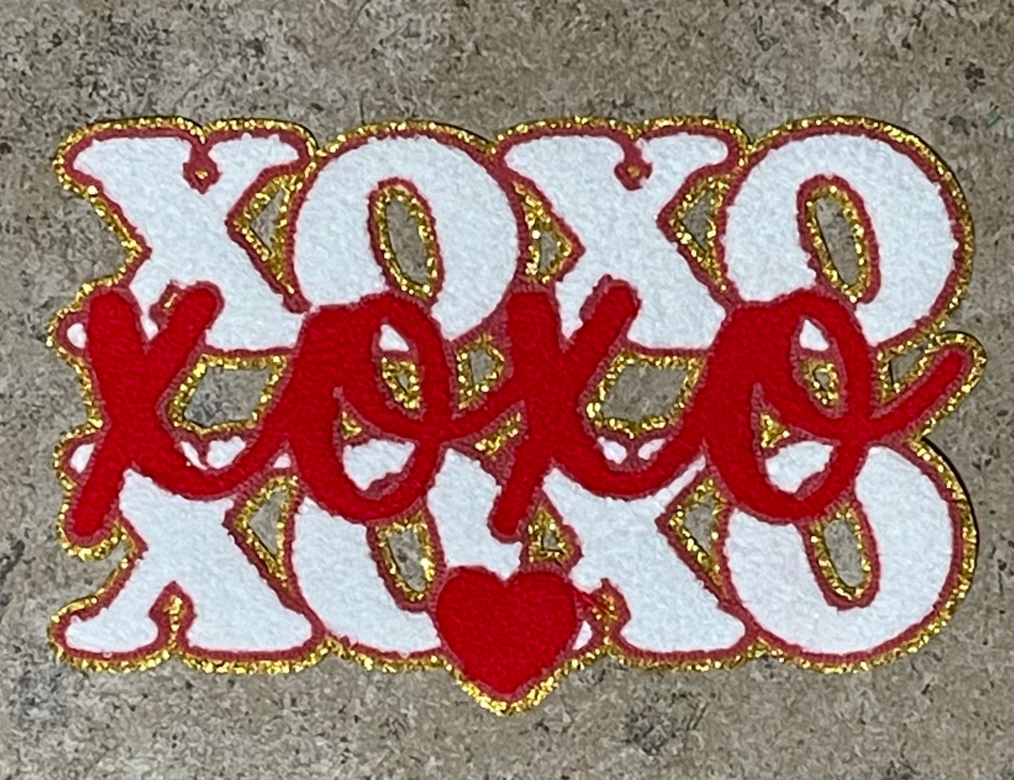 XOXO Iron On Patch