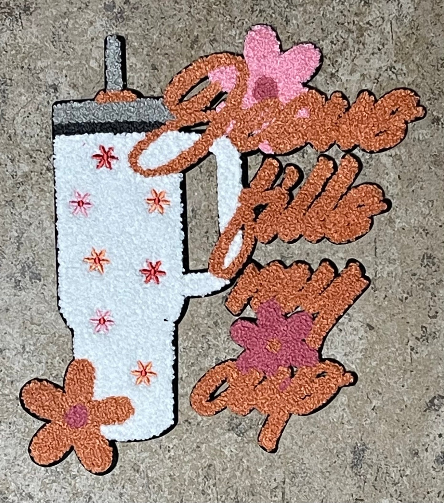 Jesus Fills My Cup Iron On Patch