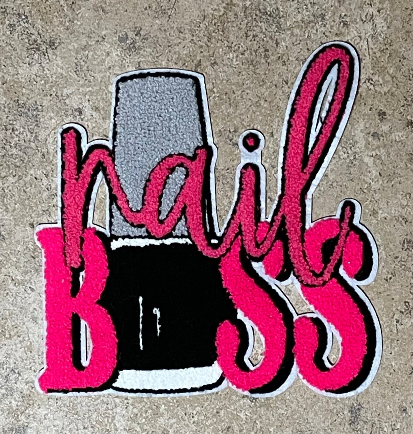 Nail Boss Iron On Patch