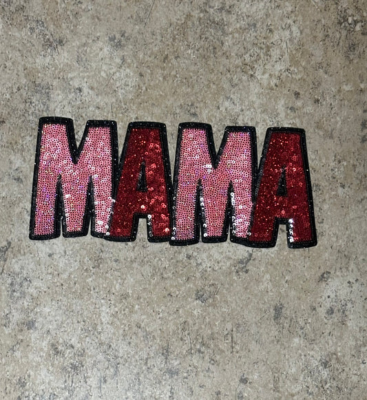 Mama Iron On Patch