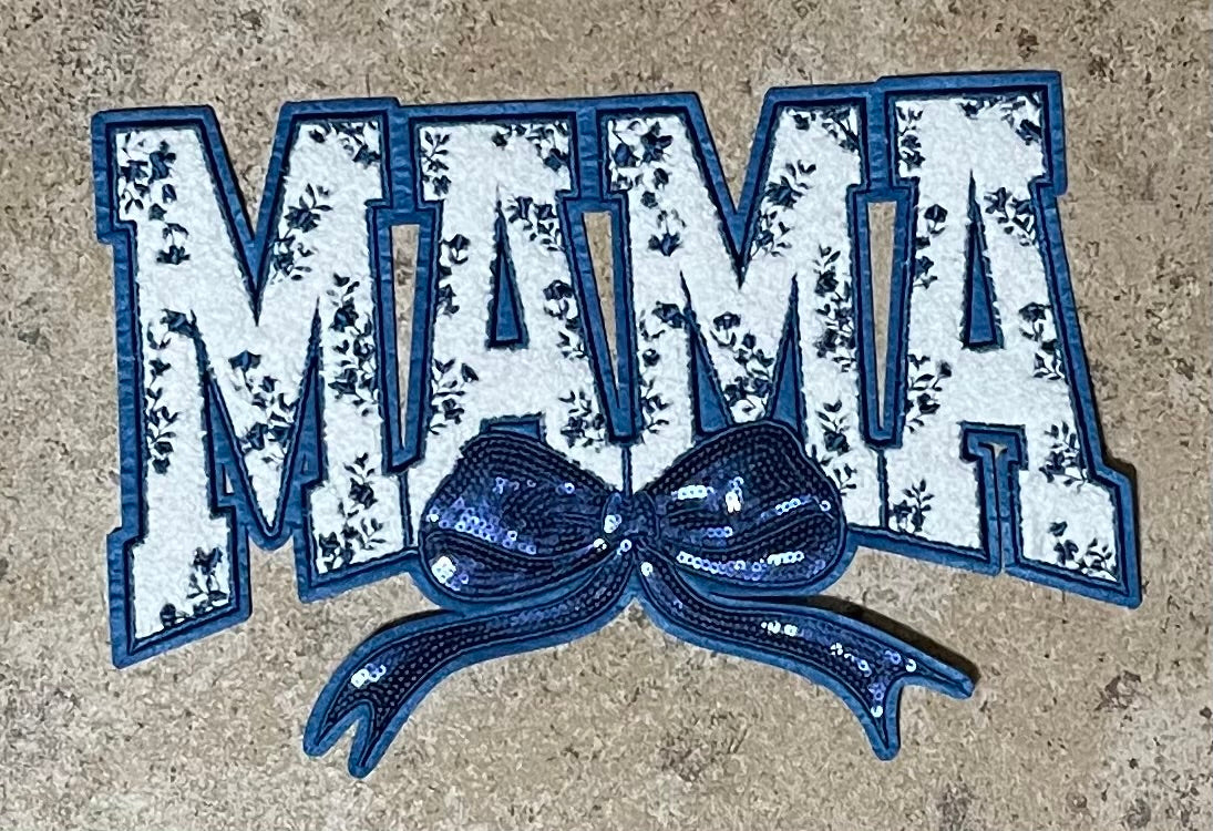 Mama Iron On Patch