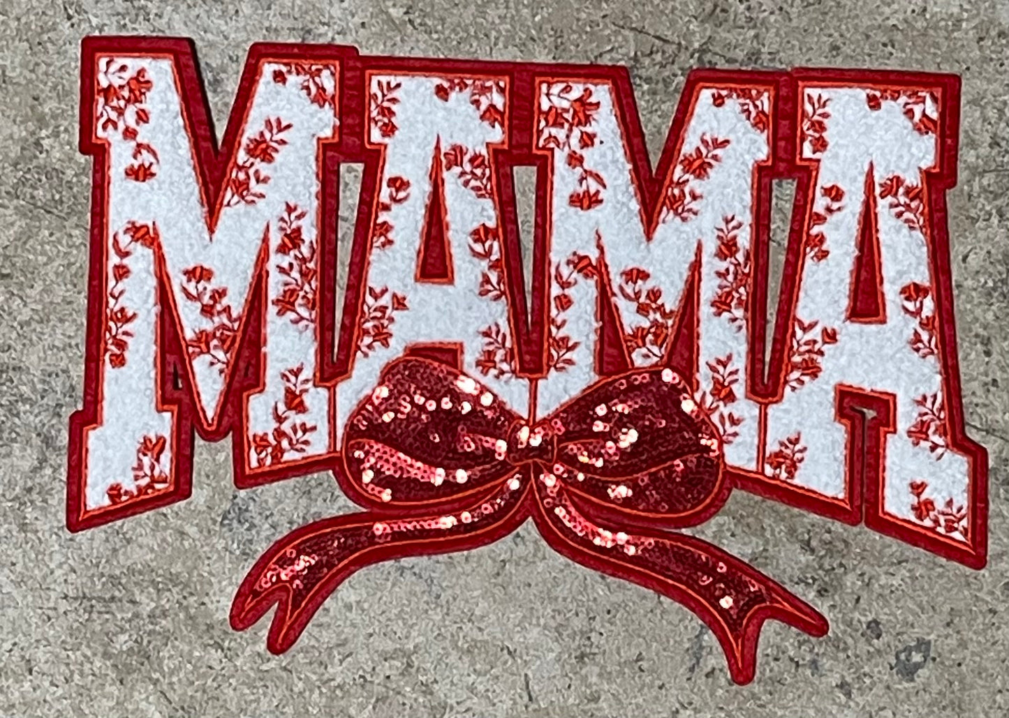 Mama Iron On Patch