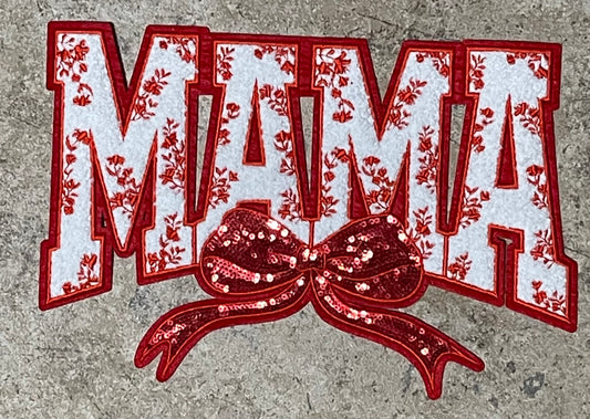 Mama Iron On Patch