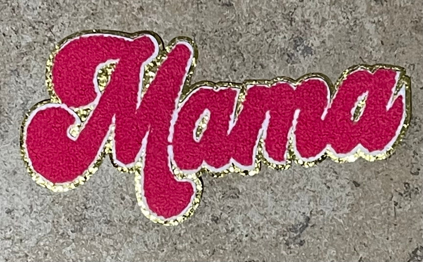 Mama Iron On Patch (Assorted)