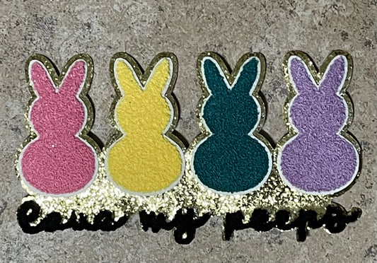 Love My Peeps Iron On Patch