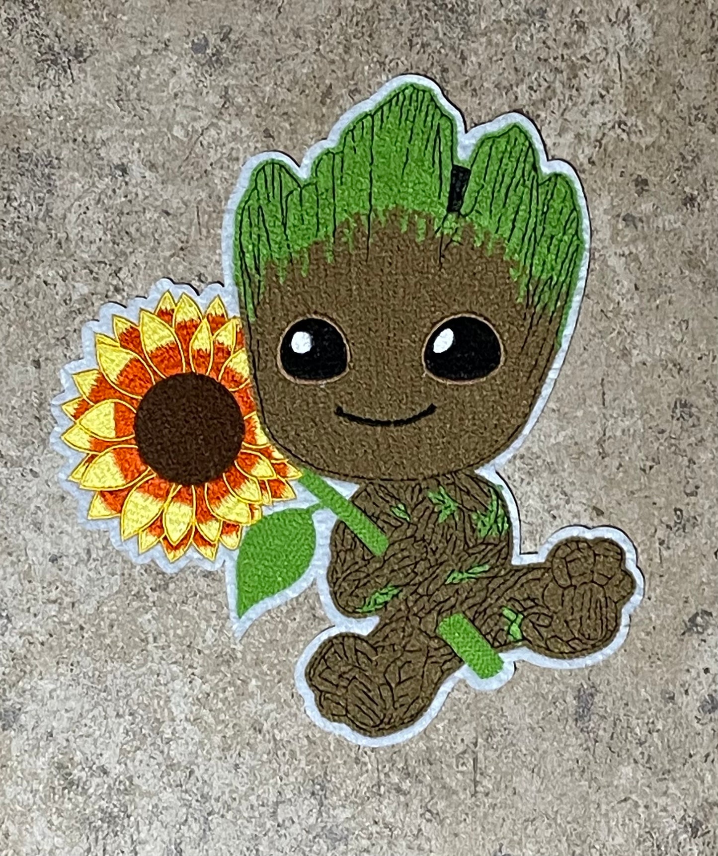 Cute Tree Guy Iron On Patch