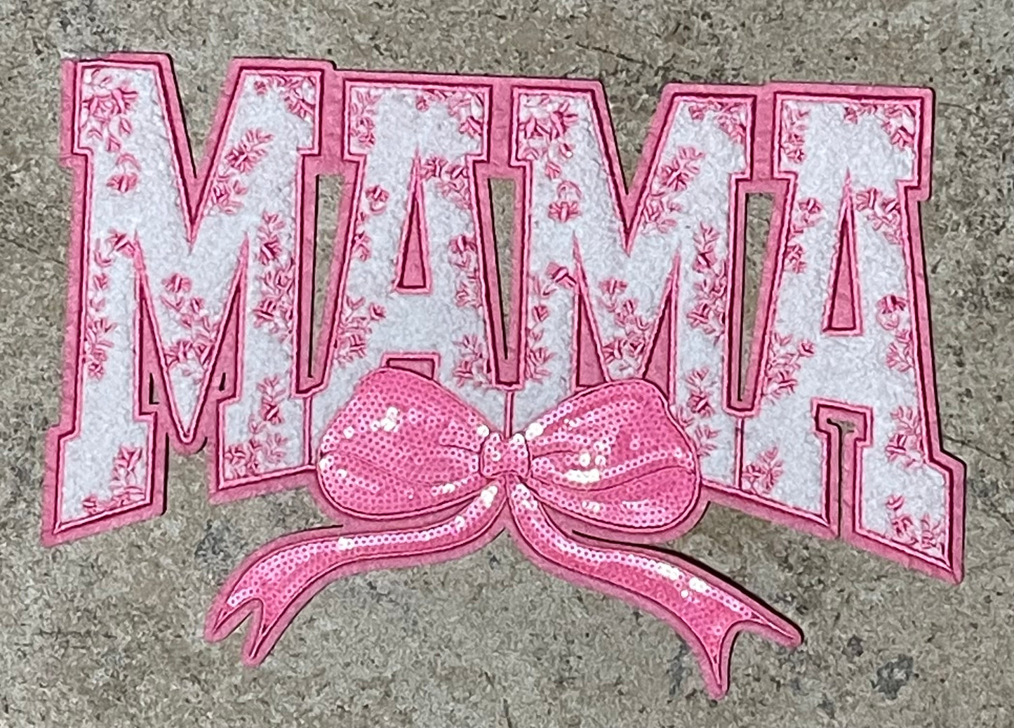 Mama Iron On Patch